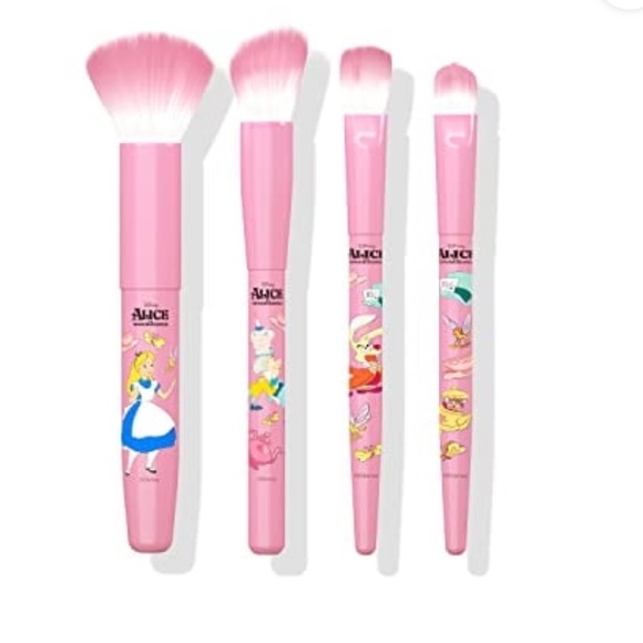 🎉H/P🥳•DISNEY•NWT/NIB LIMITED EDITION "ALICE IN WONDERLAND" 4-PIECE MAKE-UP SET - Picture 3 of 6